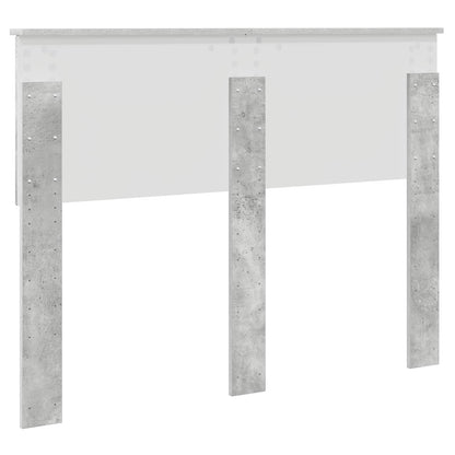 Čelo Postele Betonově Šedá Kompozitní Dřevo