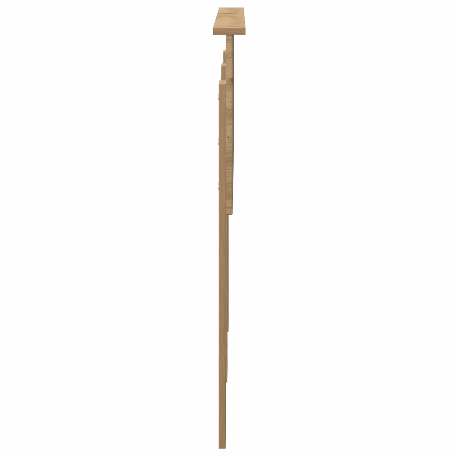 Čelo Postele Artisanový Dub Kompozitní Dřevo