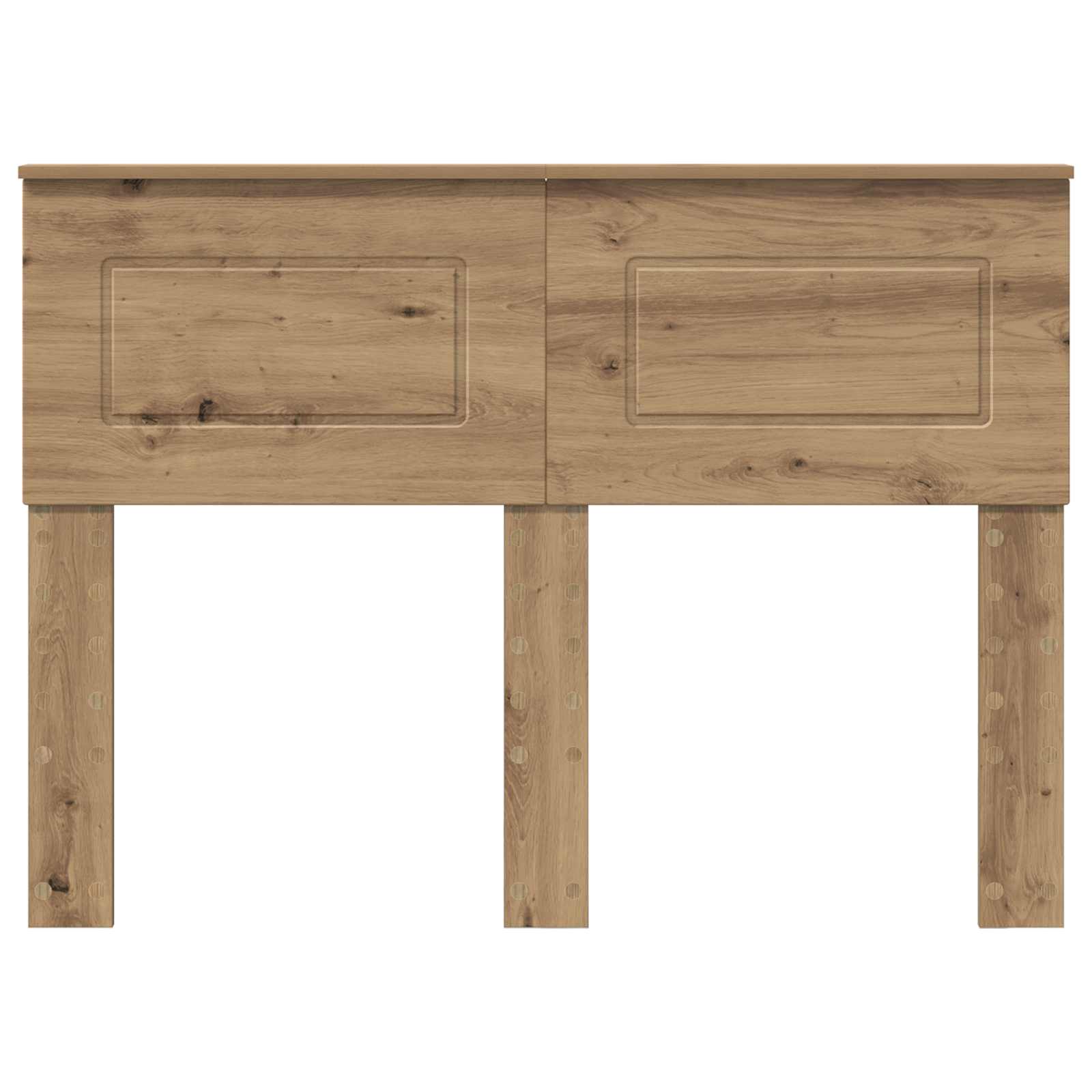 Čelo Postele Artisanový Dub Kompozitní Dřevo
