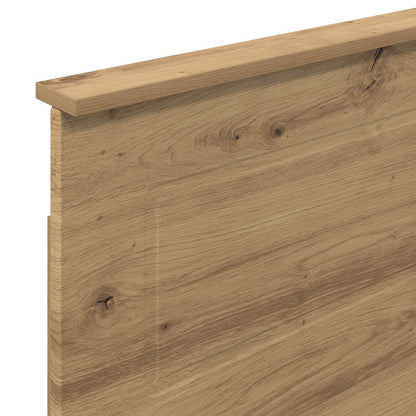 Čelo Postele Artisanový Dub Kompozitní Dřevo