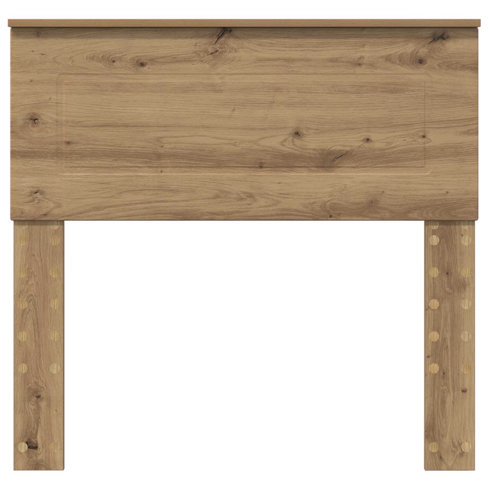 Čelo Postele Artisanový Dub Kompozitní Dřevo