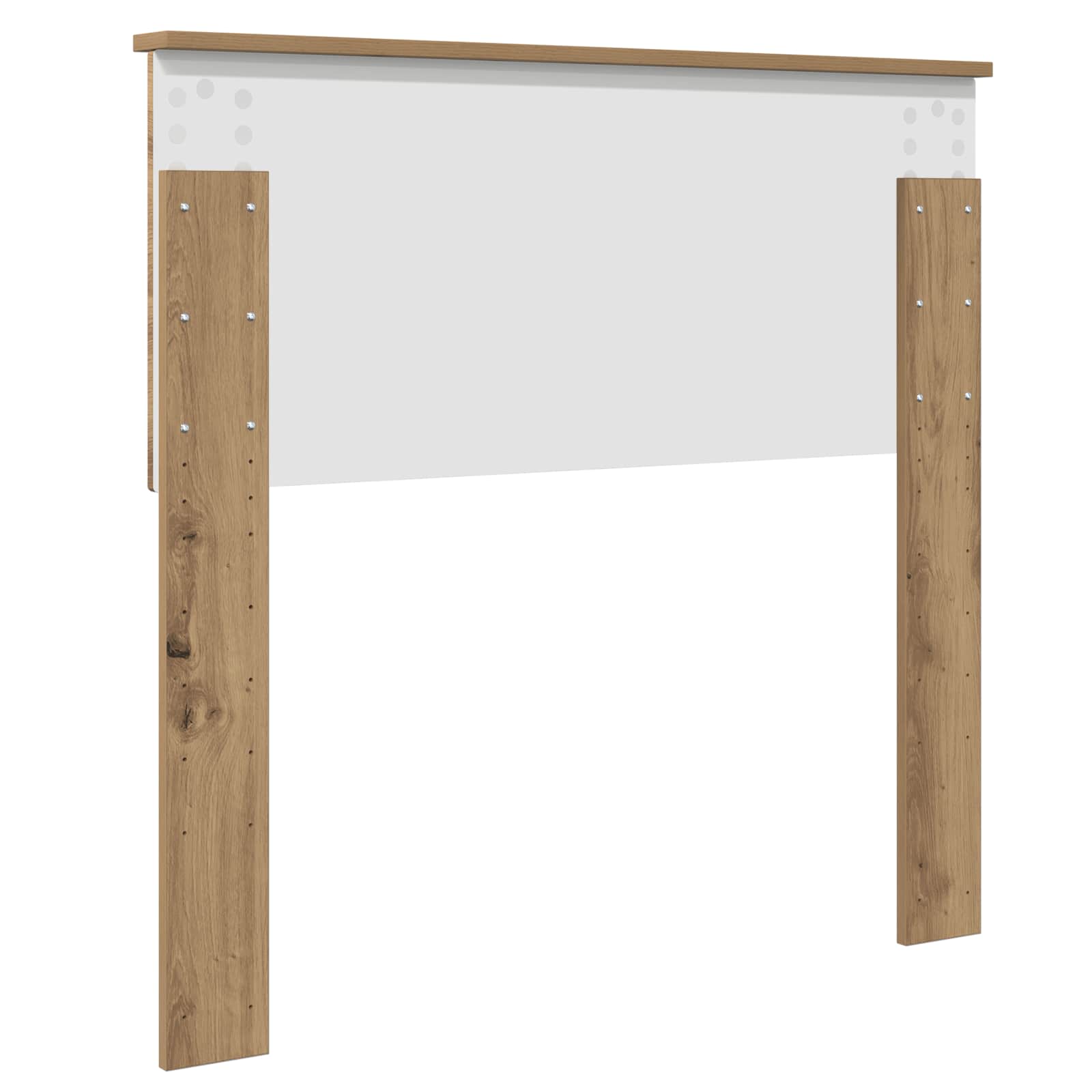 Čelo Postele Artisanový Dub Kompozitní Dřevo