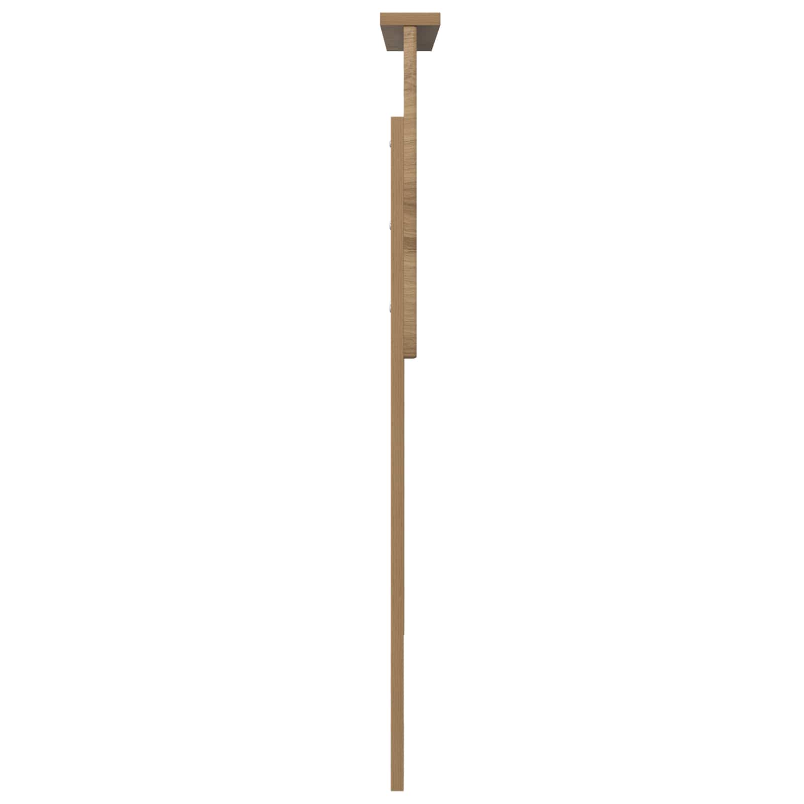 Čelo Postele Artisanový Dub Kompozitní Dřevo