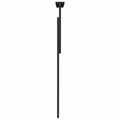 Čelo Postele Černý Dub Kompozitní Dřevo