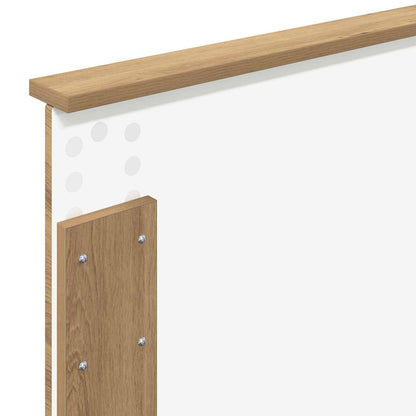 Čelo Postele Artisanový Dub Kompozitní Dřevo