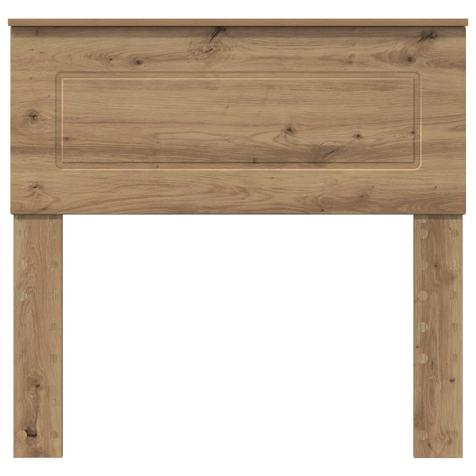 Čelo Postele Artisanový Dub Kompozitní Dřevo
