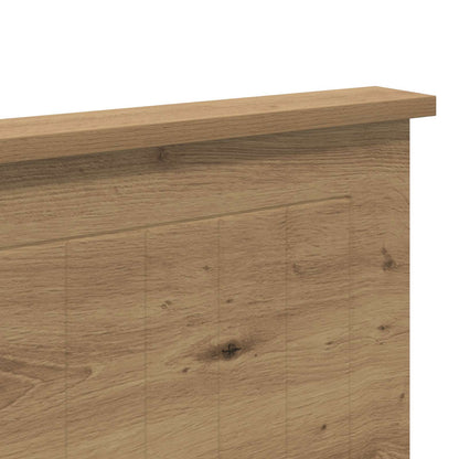 Čelo Postele Artisanový Dub Kompozitní Dřevo
