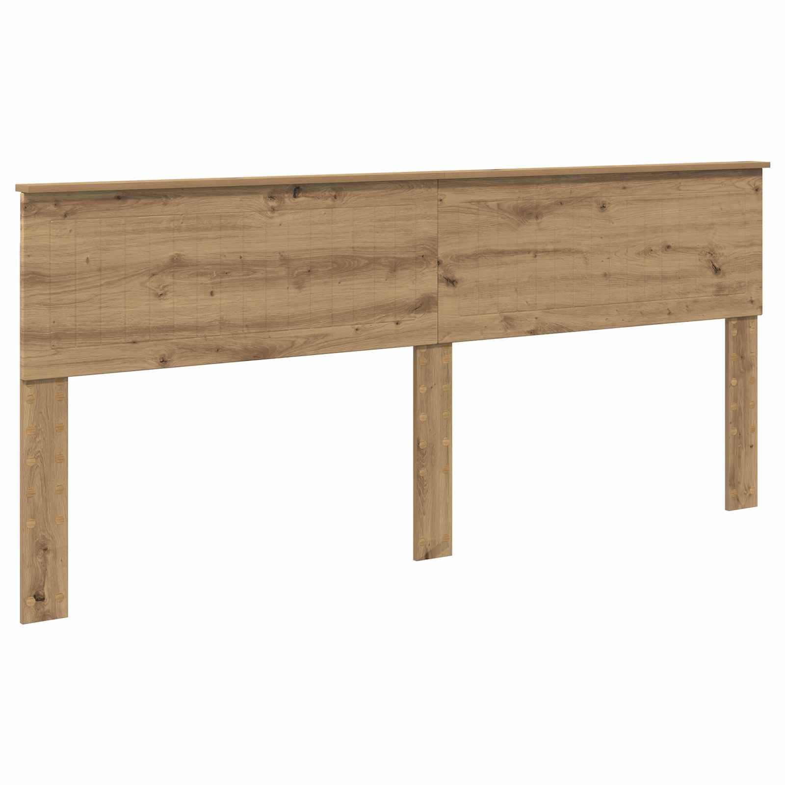 Čelo Postele Artisanový Dub Kompozitní Dřevo