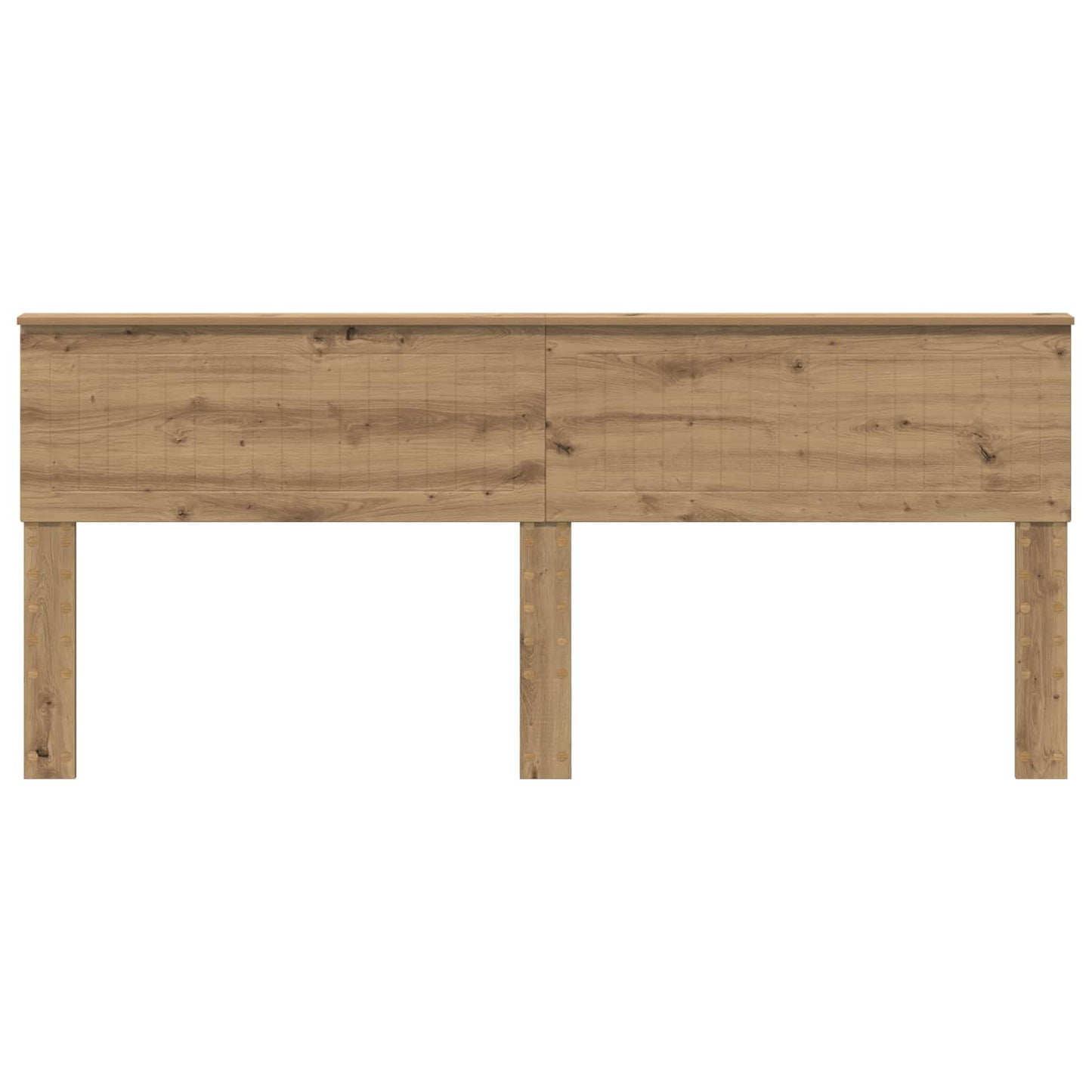 Čelo Postele Artisanový Dub Kompozitní Dřevo