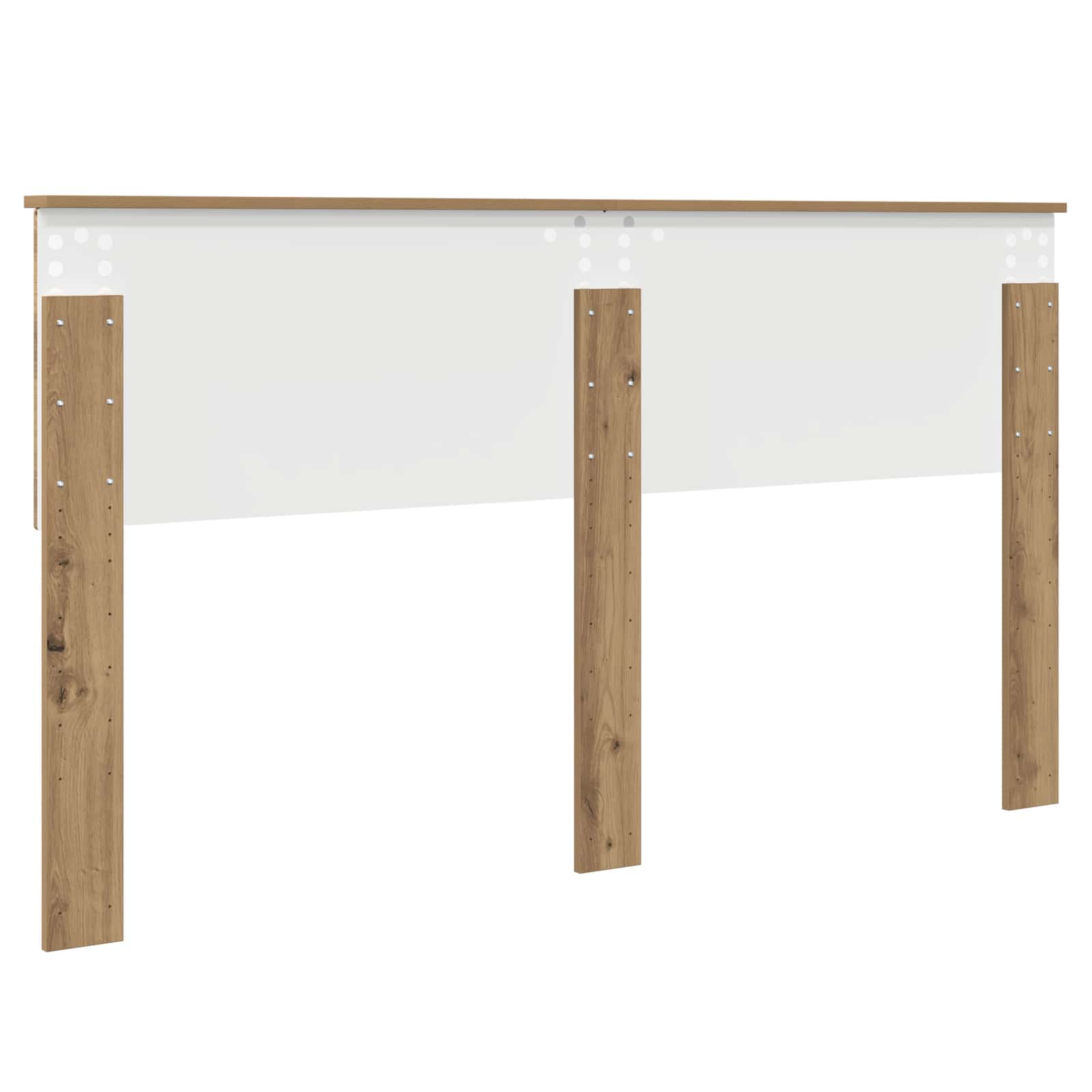 Čelo Postele Artisanový Dub Kompozitní Dřevo
