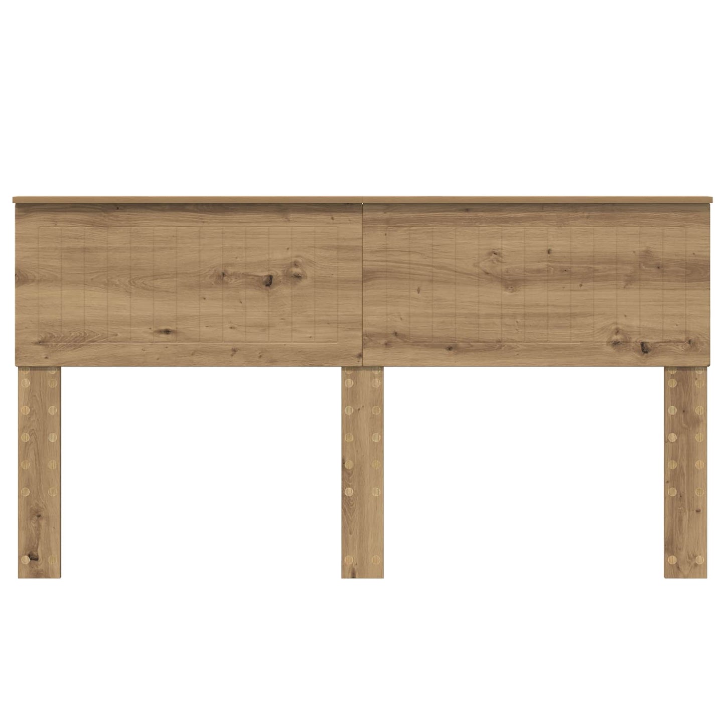 Čelo Postele Artisanový Dub Kompozitní Dřevo