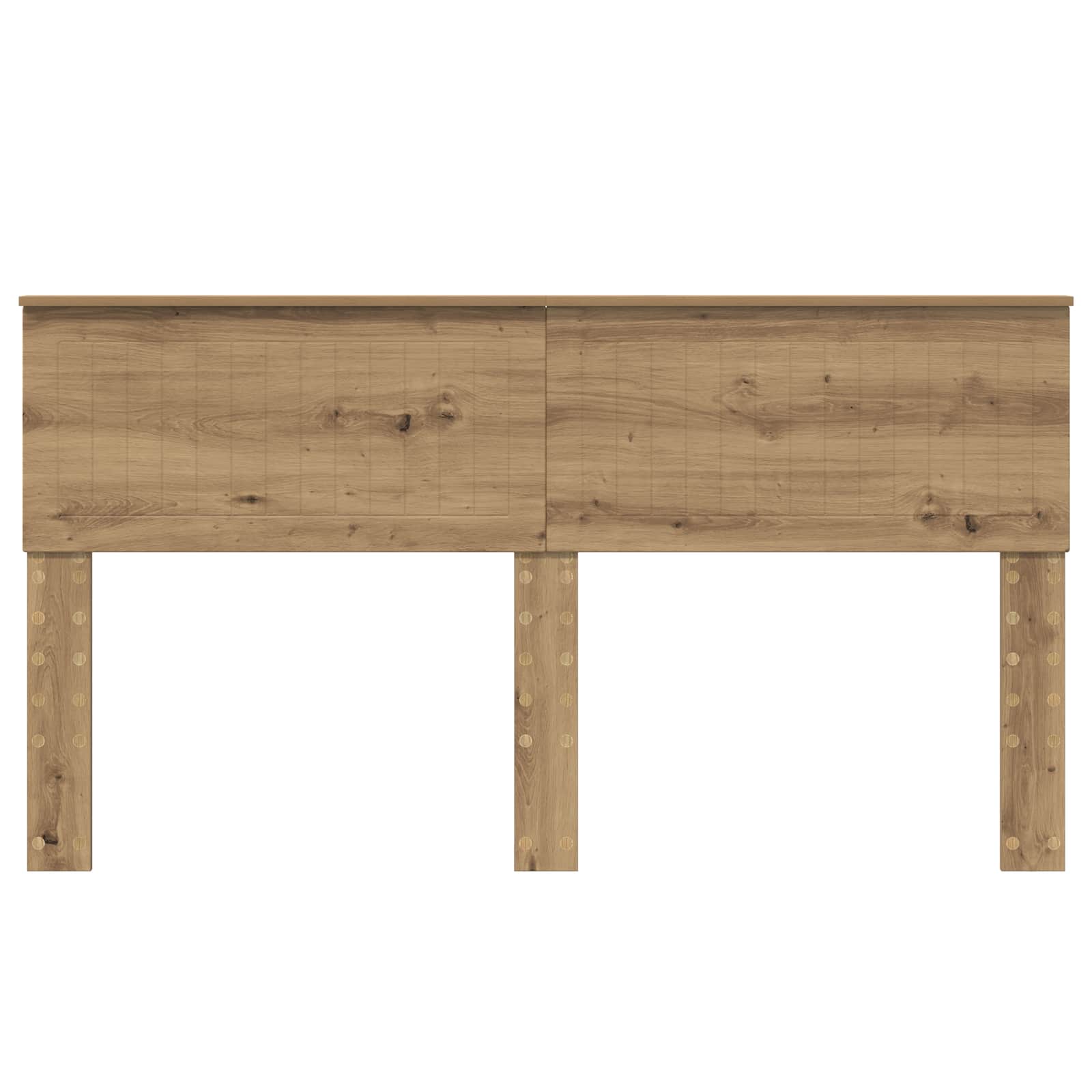 Čelo Postele Artisanový Dub Kompozitní Dřevo