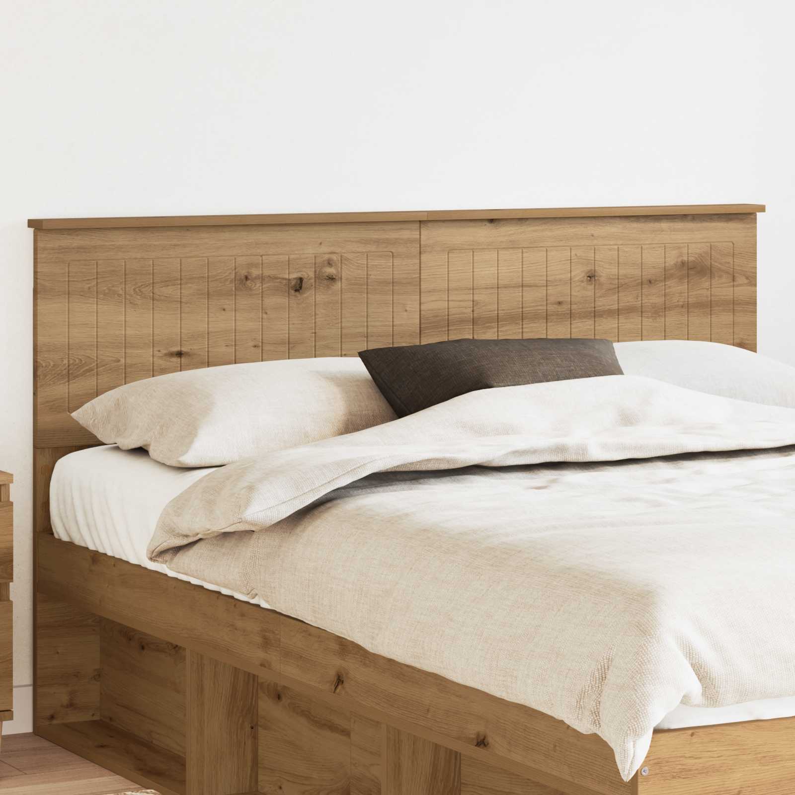 Čelo Postele Artisanový Dub Kompozitní Dřevo