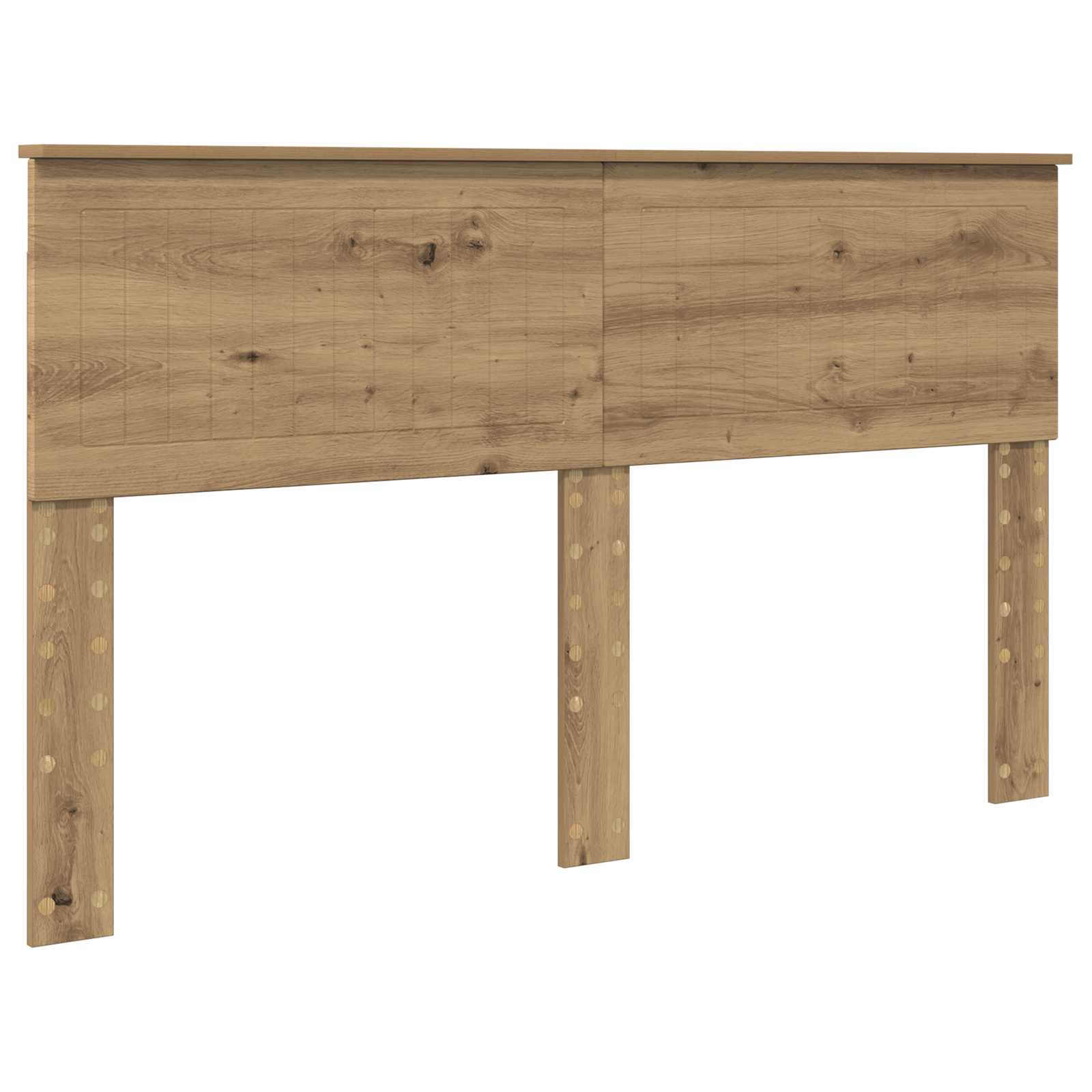Čelo Postele Artisanový Dub Kompozitní Dřevo