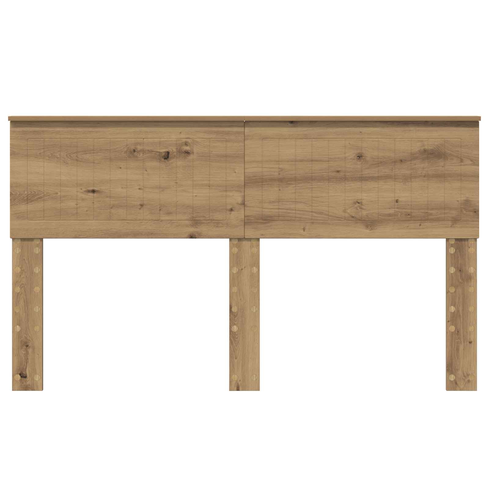 Čelo Postele Artisanový Dub Kompozitní Dřevo