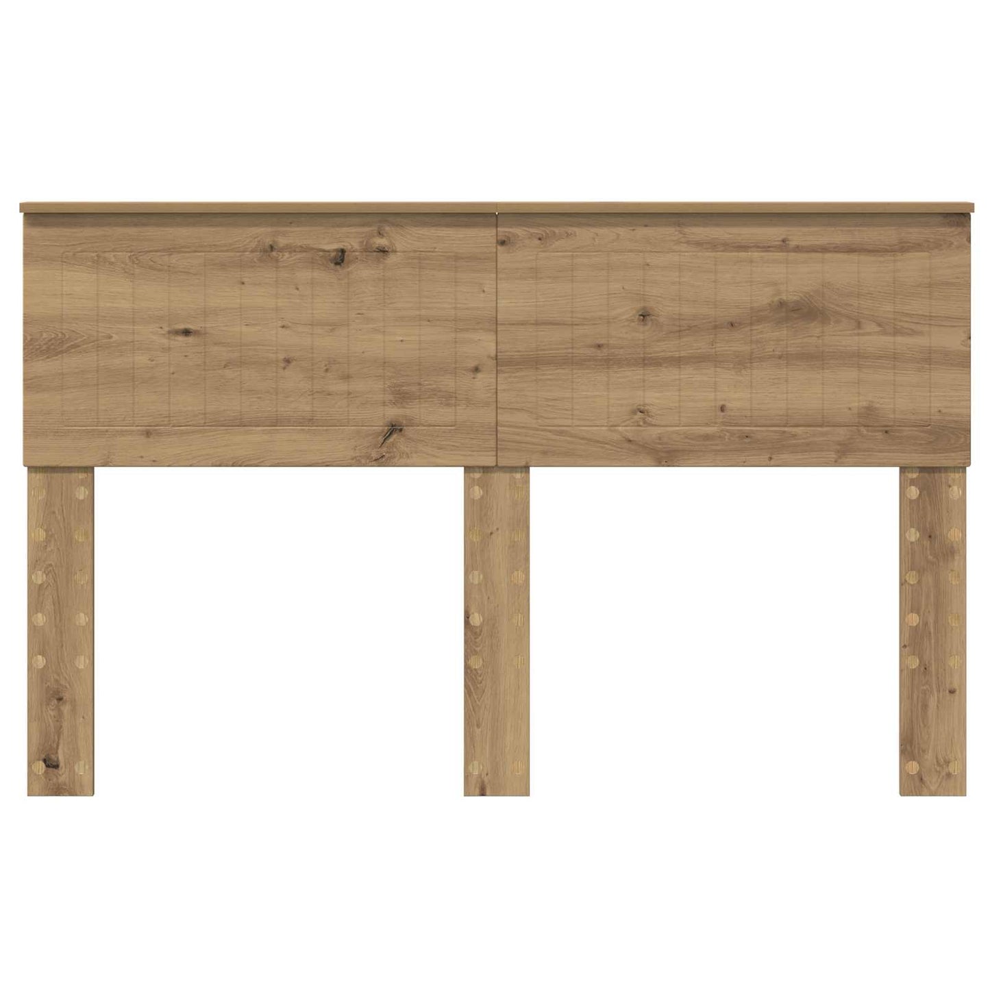 Čelo Postele Artisanový Dub Kompozitní Dřevo