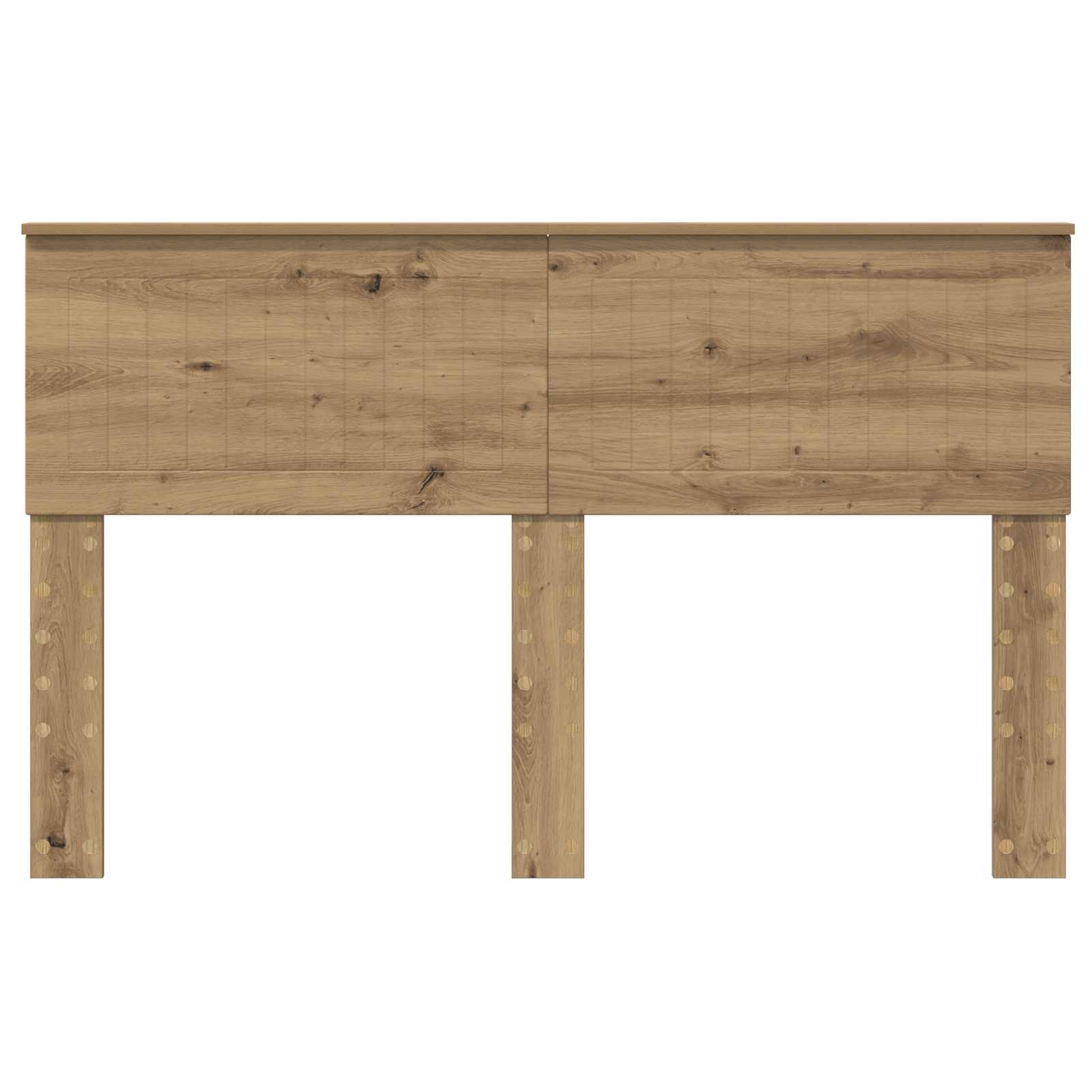 Čelo Postele Artisanový Dub Kompozitní Dřevo