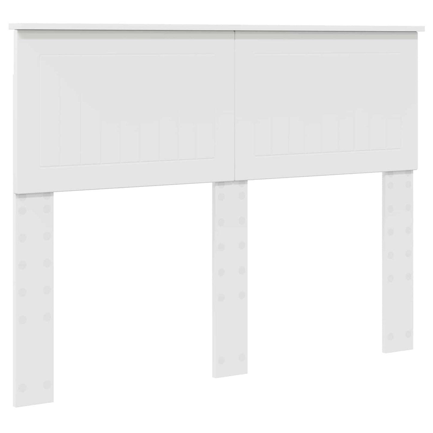 Čelo Postele Bílá Kompozitní Dřevo