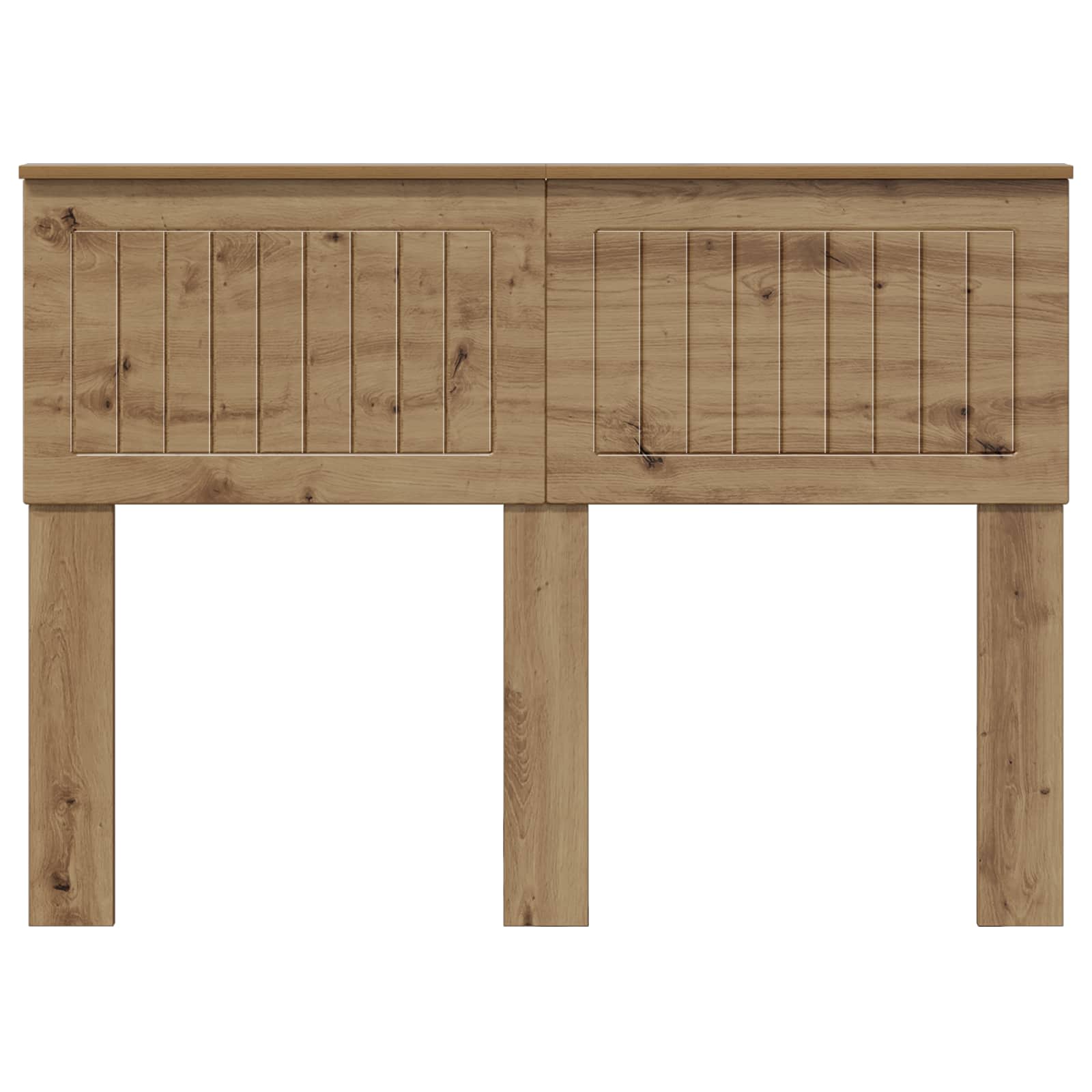 Čelo Postele Artisanový Dub Kompozitní Dřevo