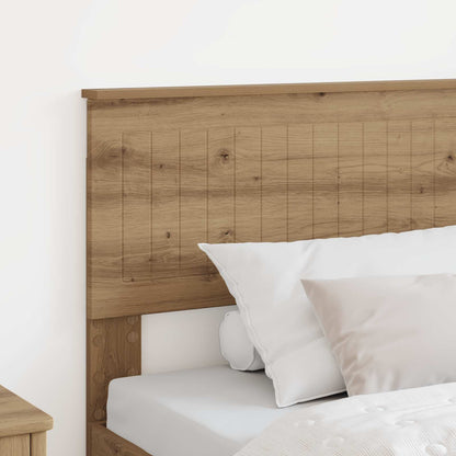 Čelo Postele Artisanový Dub Kompozitní Dřevo