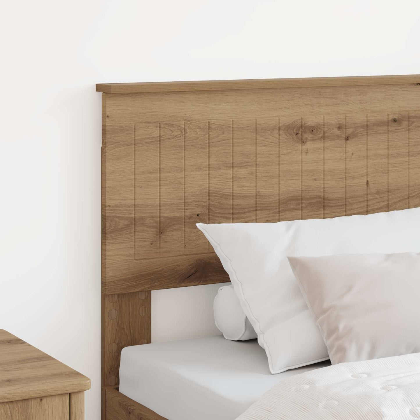 Čelo Postele Artisanový Dub Kompozitní Dřevo