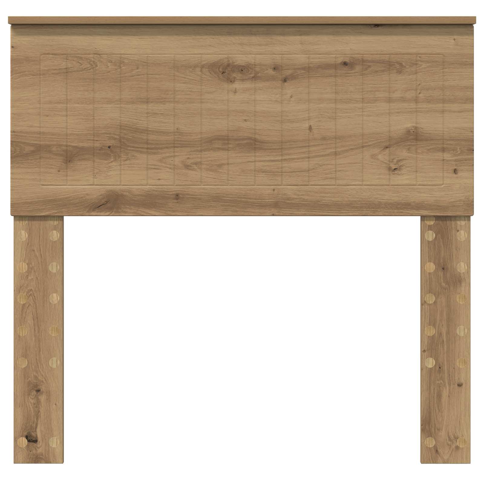 Čelo Postele Artisanový Dub Kompozitní Dřevo