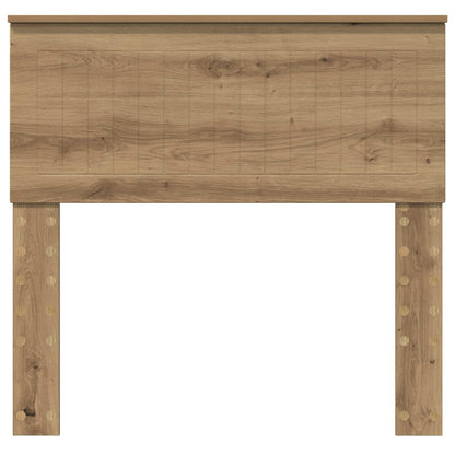 Čelo Postele Artisanový Dub Kompozitní Dřevo