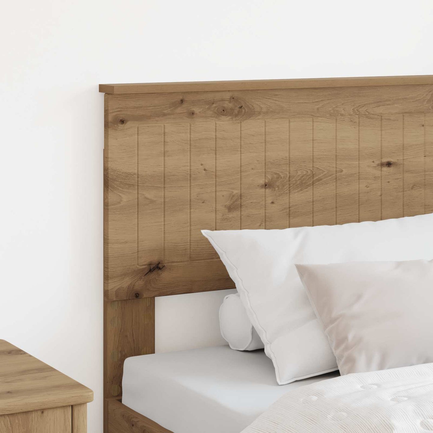 Čelo Postele Artisanový Dub Kompozitní Dřevo