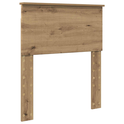 Čelo Postele Artisanový Dub Kompozitní Dřevo