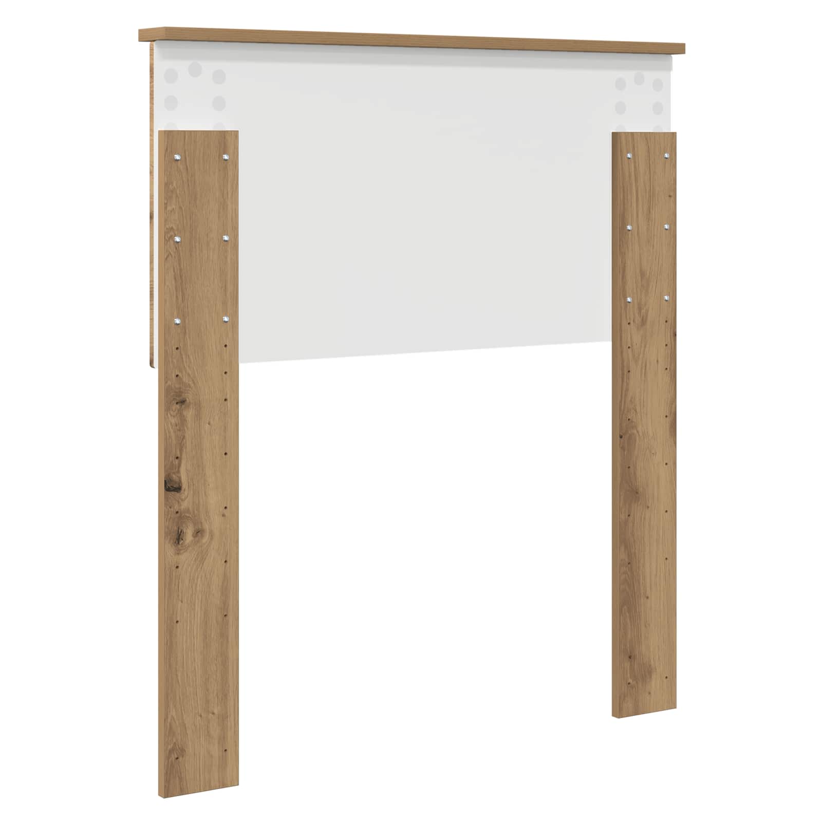Čelo Postele Artisanový Dub Kompozitní Dřevo