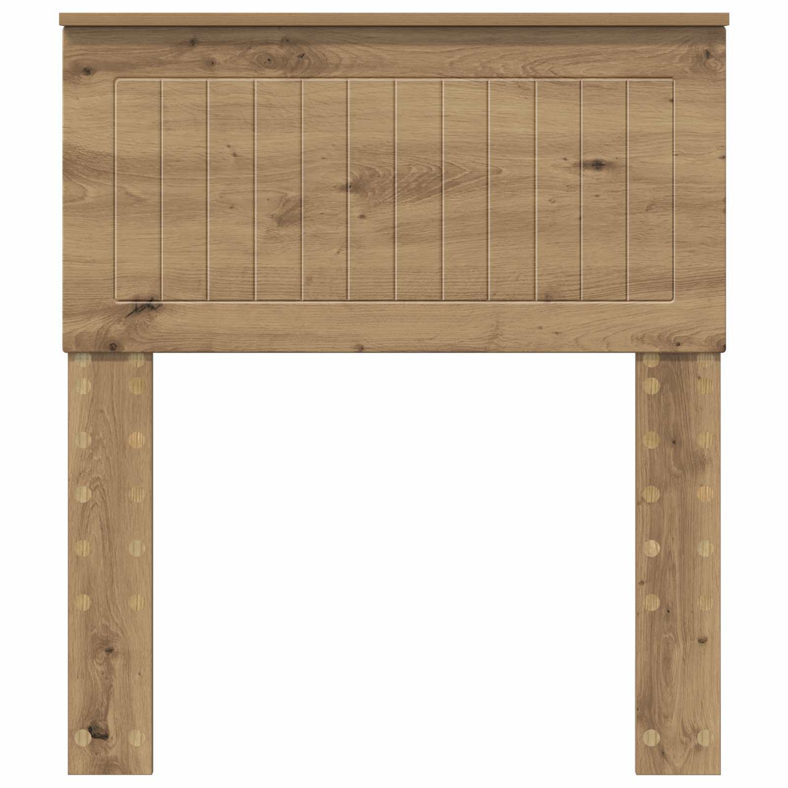 Čelo Postele Artisanový Dub Kompozitní Dřevo