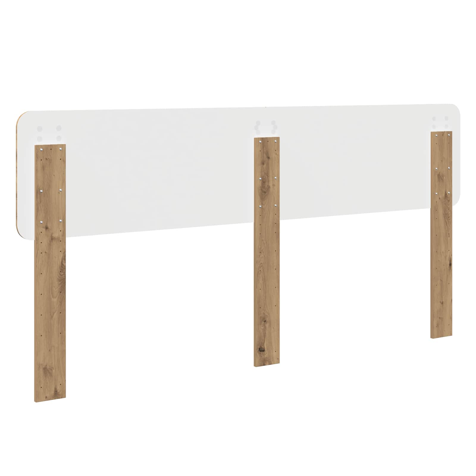 Čelo Postele Artisanový Dub Kompozitní Dřevo