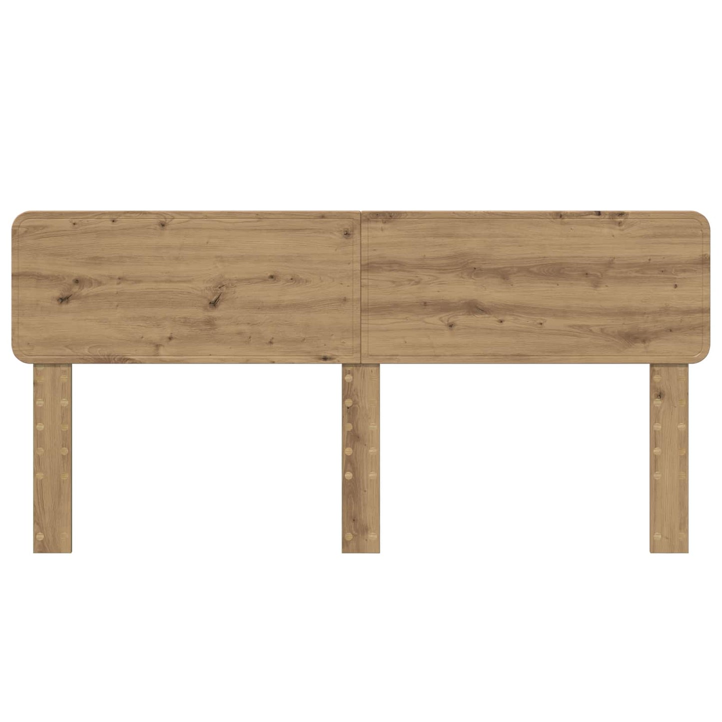 Čelo Postele Artisanový Dub Kompozitní Dřevo