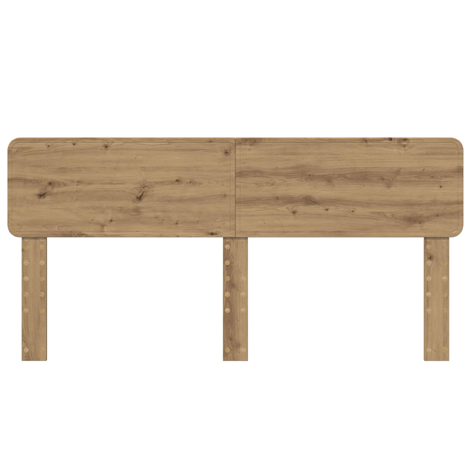 Čelo Postele Artisanový Dub Kompozitní Dřevo