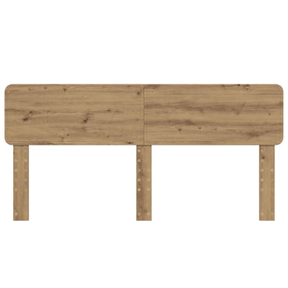 Čelo Postele Artisanový Dub Kompozitní Dřevo