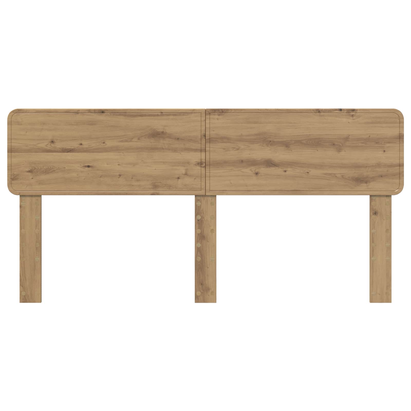 Čelo Postele Artisanový Dub Kompozitní Dřevo
