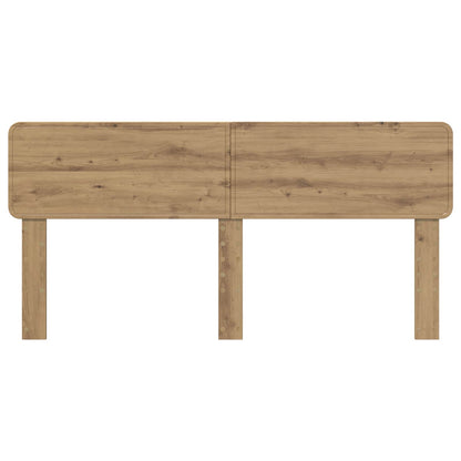 Čelo Postele Artisanový Dub Kompozitní Dřevo