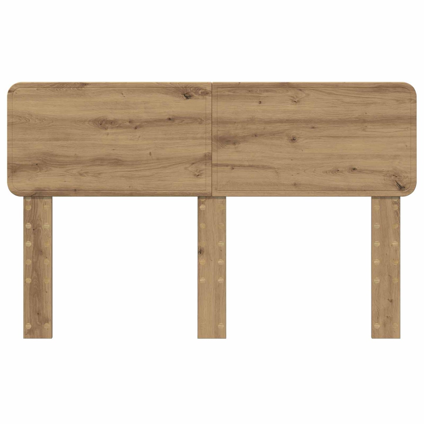 Čelo Postele Artisanový Dub Kompozitní Dřevo