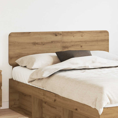 Čelo Postele Artisanový Dub Kompozitní Dřevo