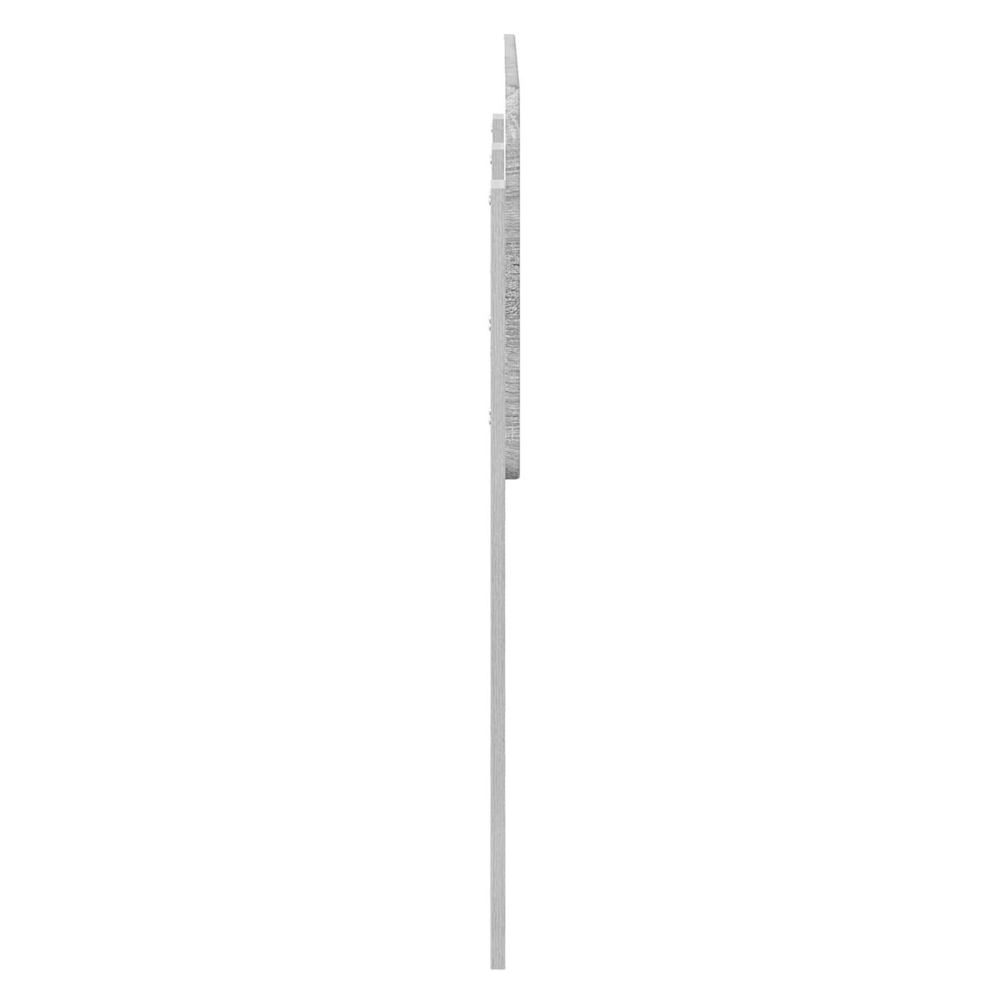 Čelo Postele Šedá Sonoma Kompozitní Dřevo