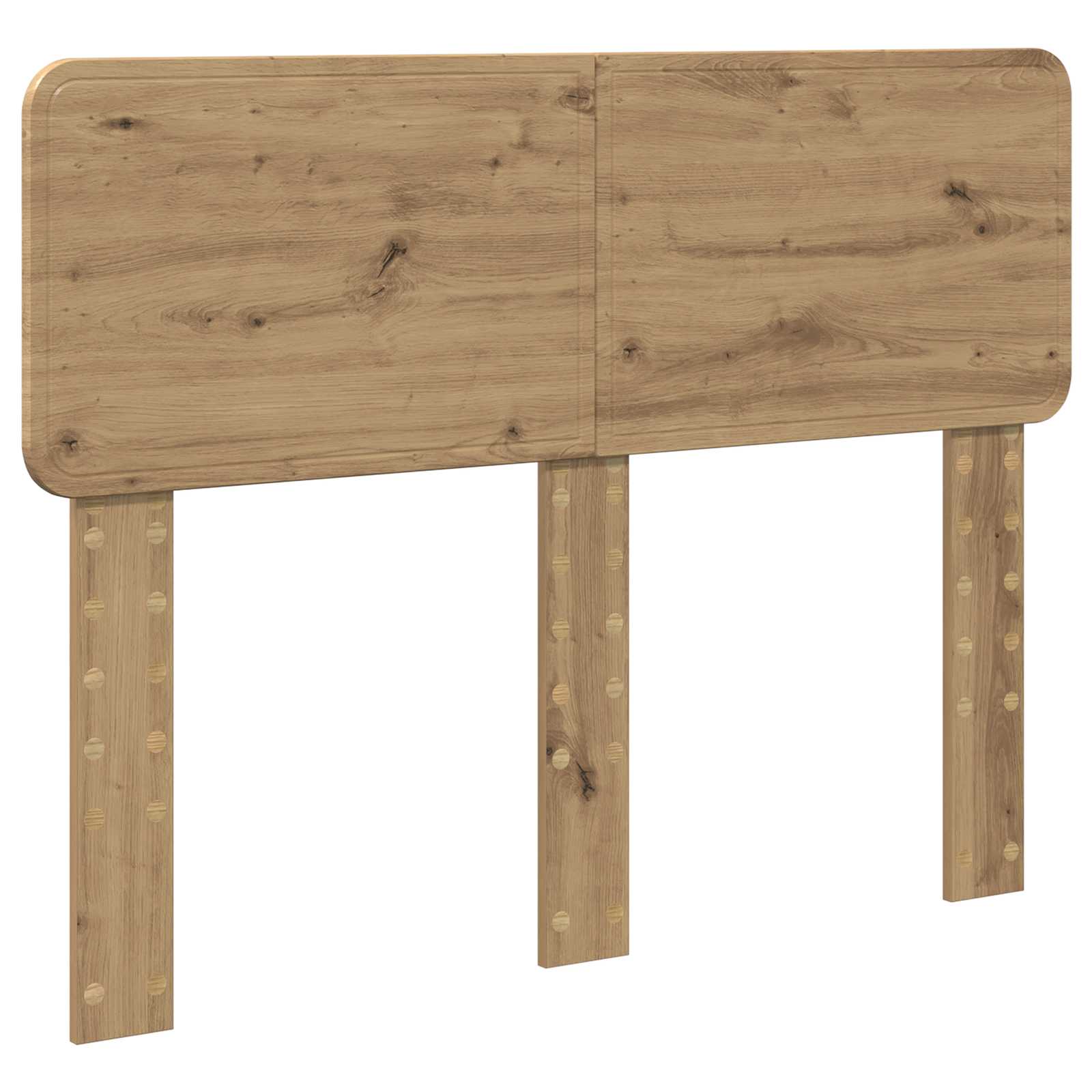 Čelo Postele Artisanový Dub Kompozitní Dřevo