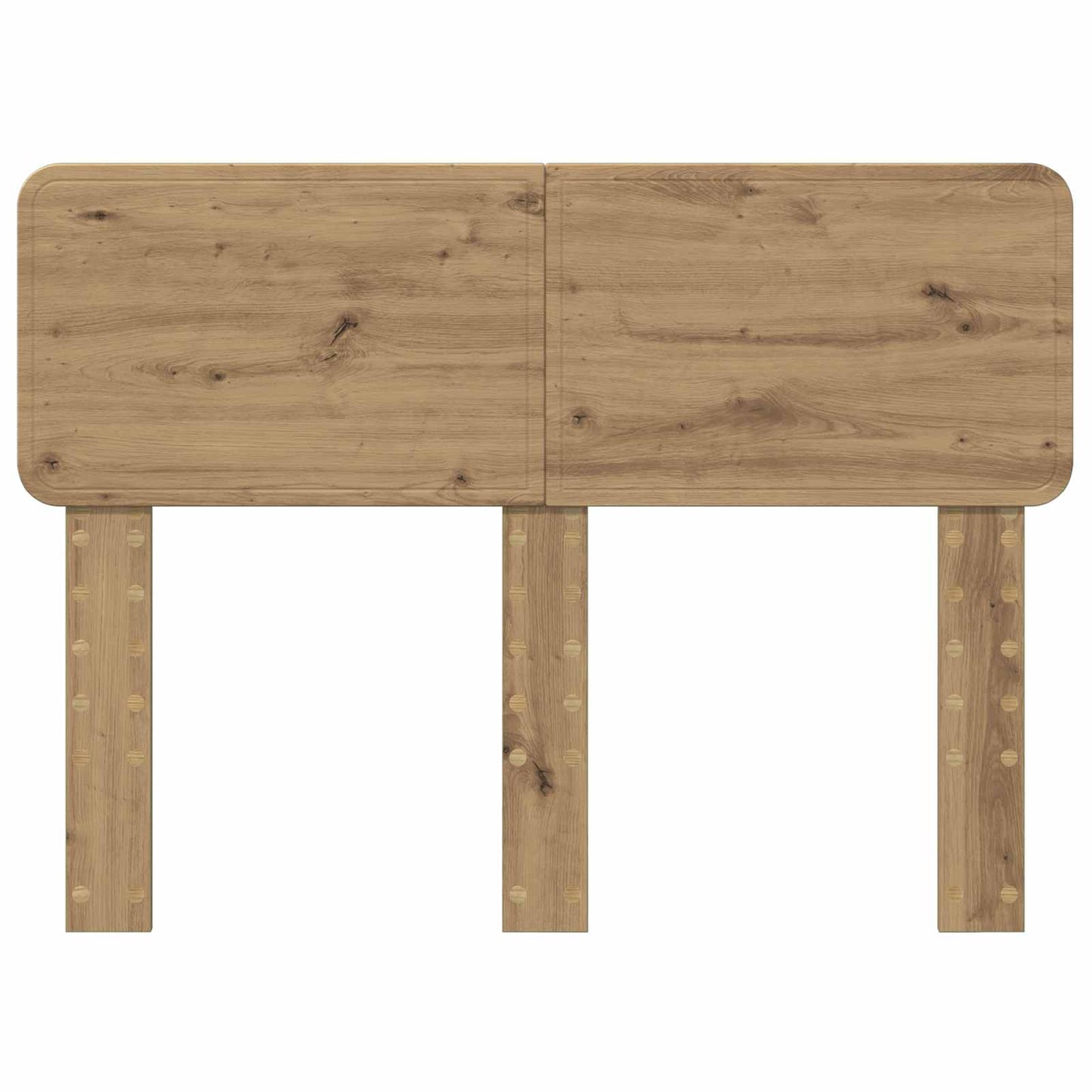 Čelo Postele Artisanový Dub Kompozitní Dřevo