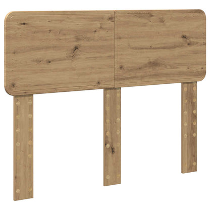 Čelo Postele Artisanový Dub Kompozitní Dřevo