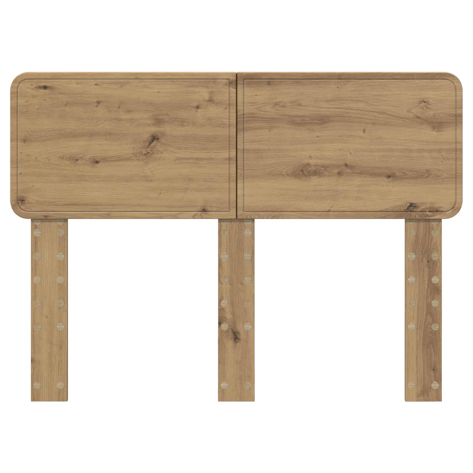 Čelo Postele Artisanový Dub Kompozitní Dřevo
