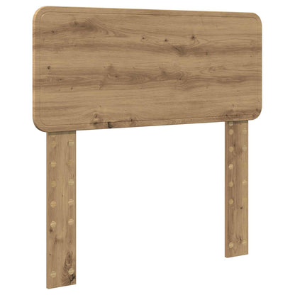 Čelo Postele Artisanový Dub Kompozitní Dřevo