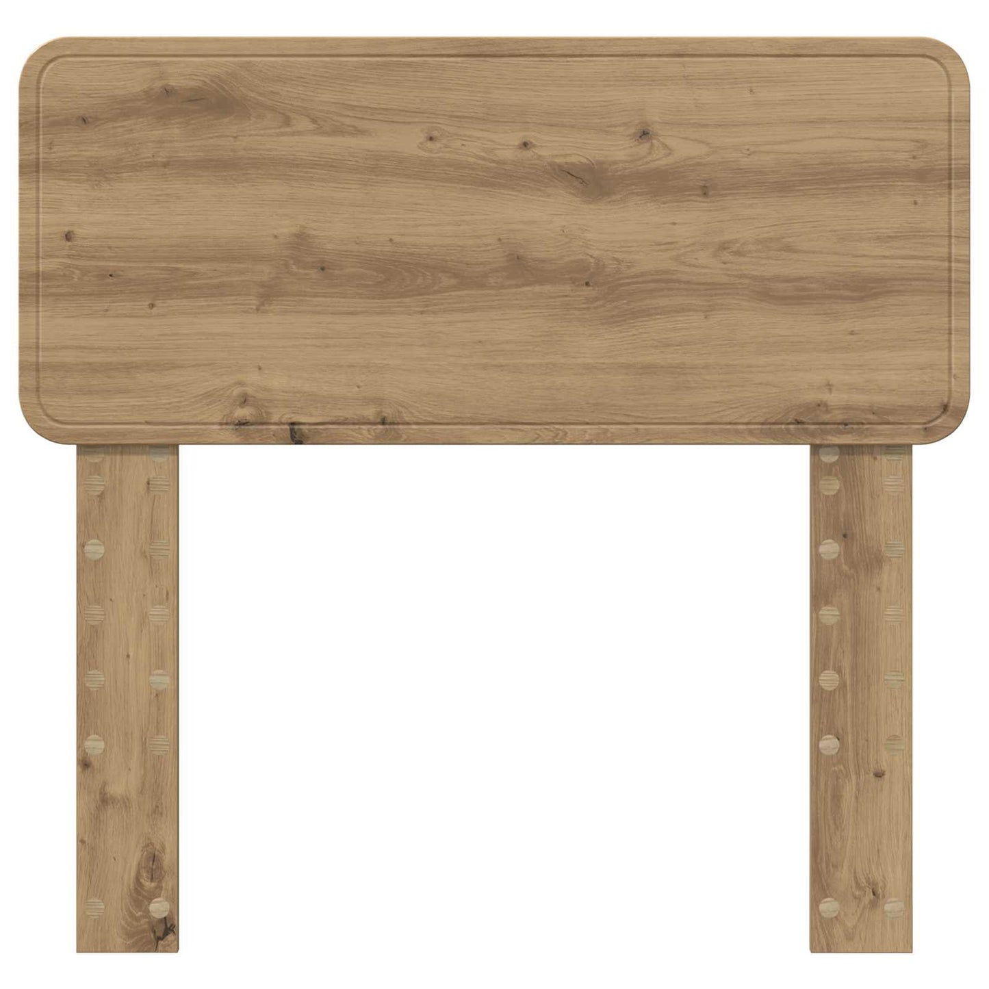 Čelo Postele Artisanový Dub Kompozitní Dřevo