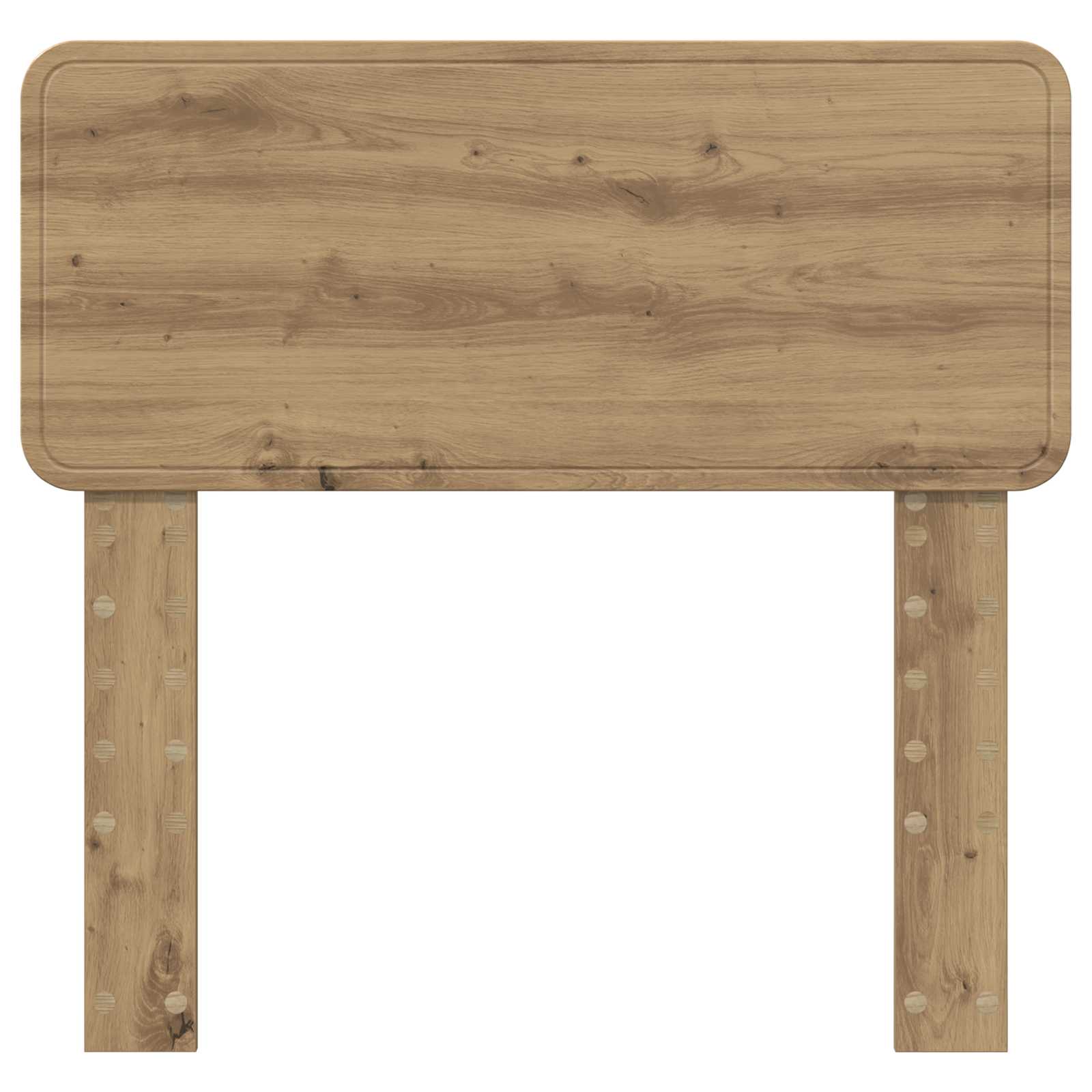 Čelo Postele Artisanový Dub Kompozitní Dřevo