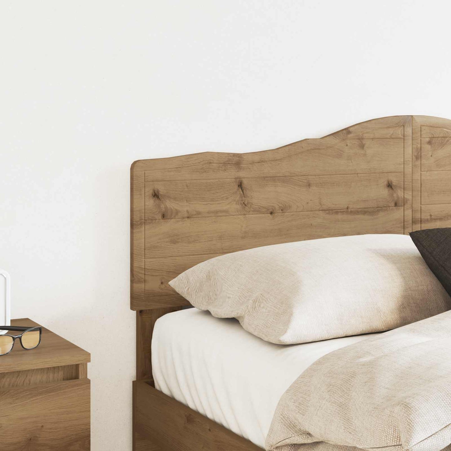 Čelo Postele Artisanový Dub Kompozitní Dřevo
