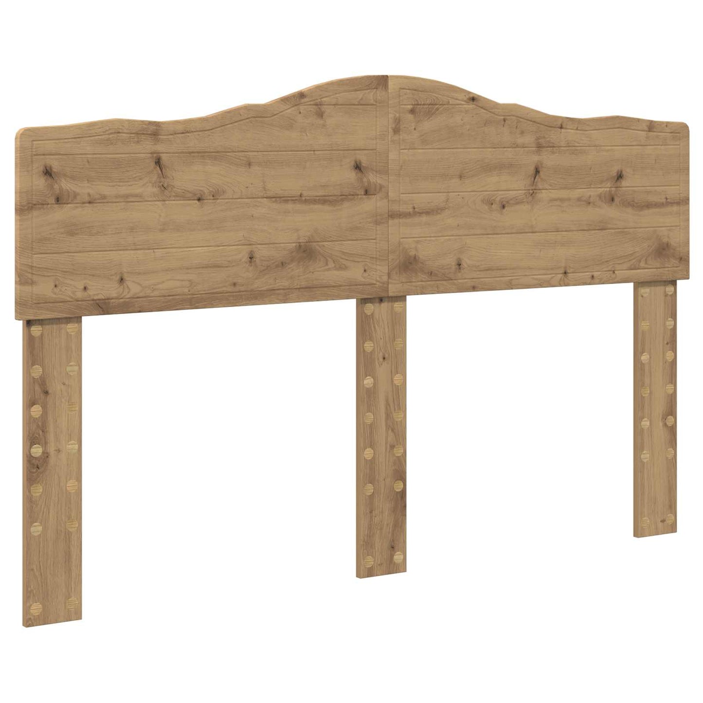 Čelo Postele Artisanový Dub Kompozitní Dřevo