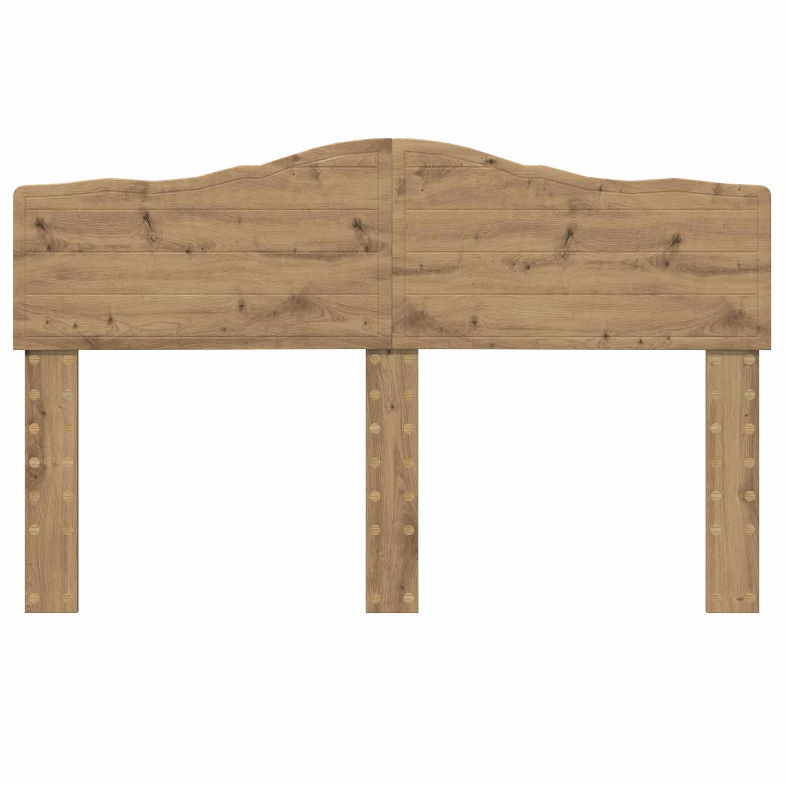 Čelo Postele Artisanový Dub Kompozitní Dřevo